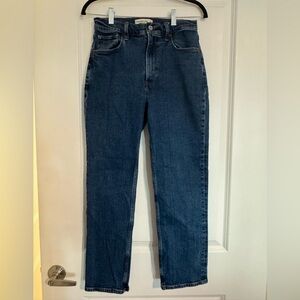Abercrombie & Fitch Dark Blue Straight Jeans